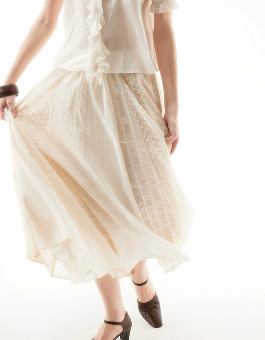 Chantilly Lace Layered Skirt