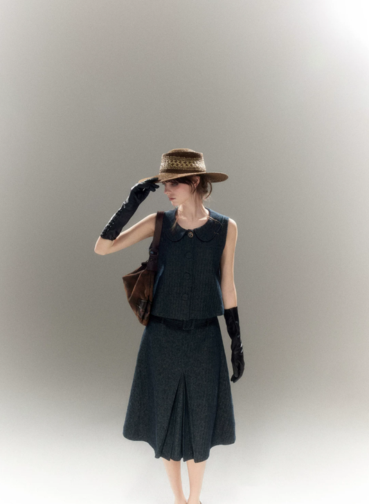Montclair Denim A-Line Skirt